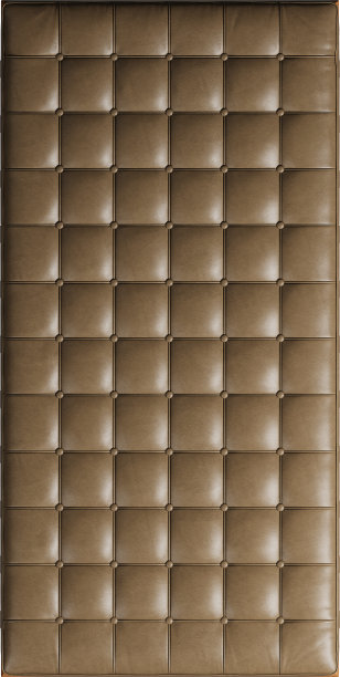 棕色皮革长凳的俯视图图片下载