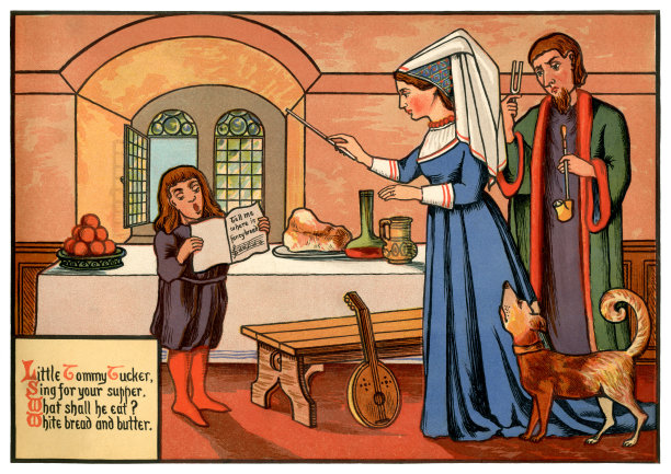 “小汤米塔克”-维多利亚童谣插图图片下载