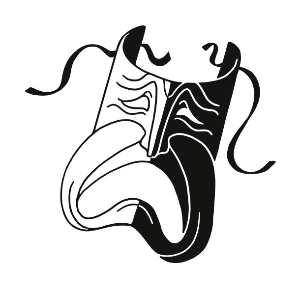 悲剧面具图片下载