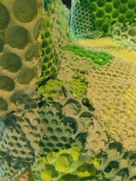 创意背景在生活色彩和圆形圆圈的背景使用或装饰。图片下载