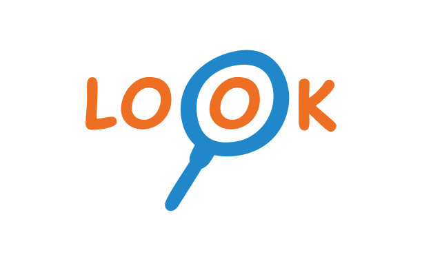 五颜六色的外观和放大镜的概念图片下载