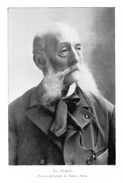查尔斯·约书亚·卓别林照片肖像，法国艺术家，19世纪法国文化图片下载