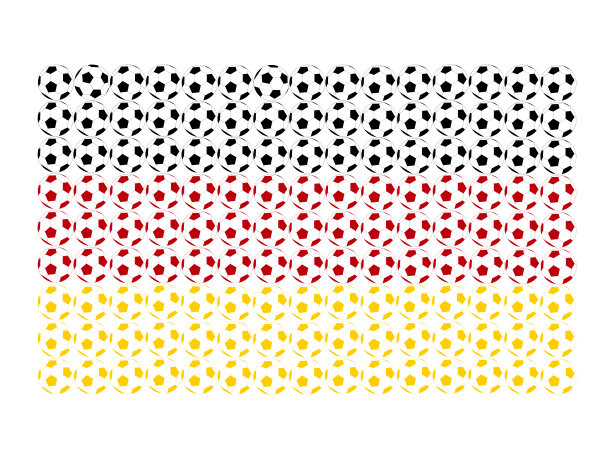 德国足球的旗帜图片下载