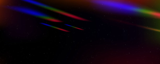 光泄漏效果背景。彩虹光耀斑和散景覆盖。复古胶片照片滤镜纹理。旧曝光的摄影背景。抽象模糊渐变壁纸。矢量焦化颜色bg图片下载