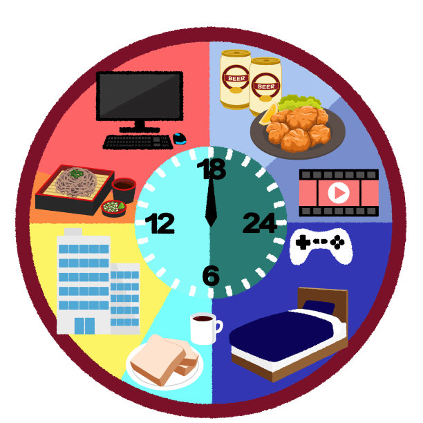 每日时间表说明图片下载