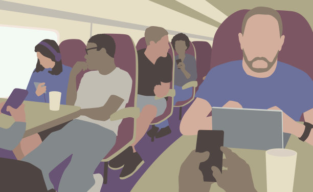 火车的乘客图片下载