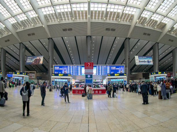 北京南站大厅图片下载