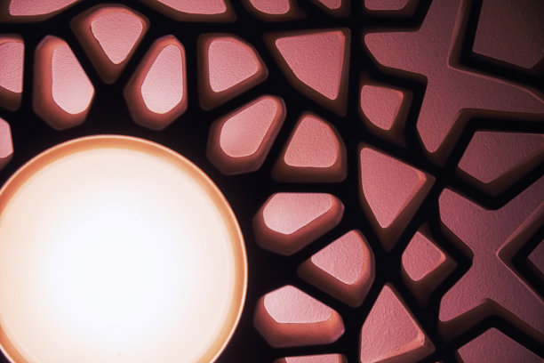 抽象图形图片的太阳和阳光在粉红色的光的颜色图片下载