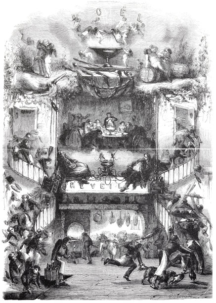 法国圣诞品种，合成图像图片下载