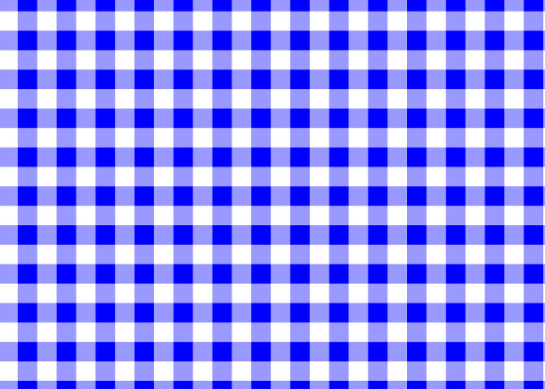 蓝色桌布图案的背景纹理模板墙纸矢量和插图图片下载