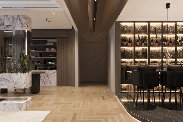 室内设计采用3D渲染图片下载