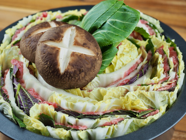 米弗维尔，牛肉和蔬菜纳贝，健康饮食图片下载