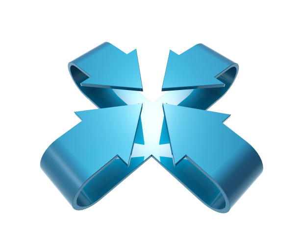 白色上孤立的箭头图片下载