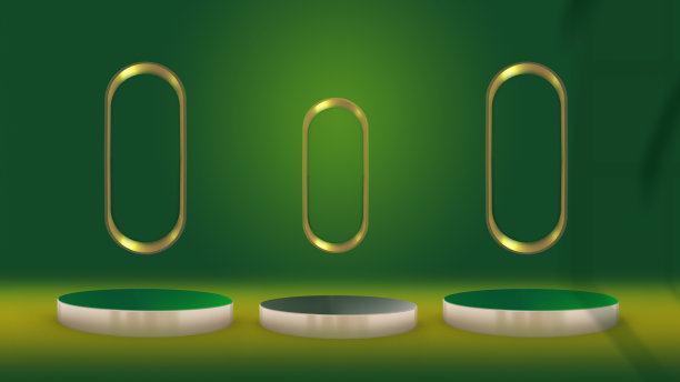 绿色抽象产品背景图片下载