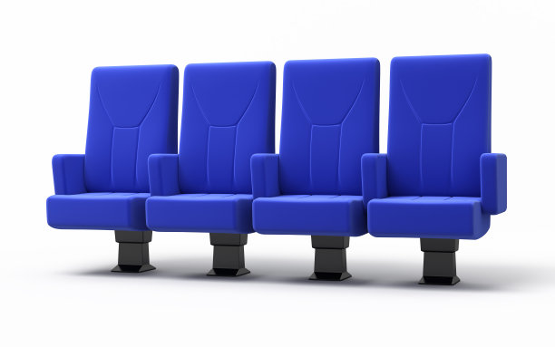 影院座椅渲染图片下载