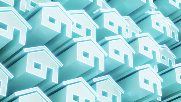 抵押贷款，新住宅概念图片下载