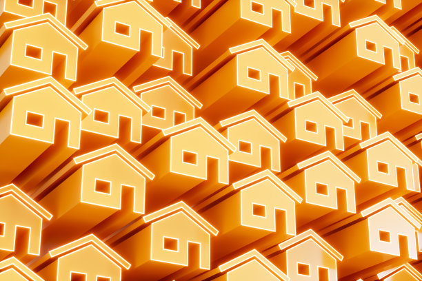 抵押贷款，新住宅概念图片下载