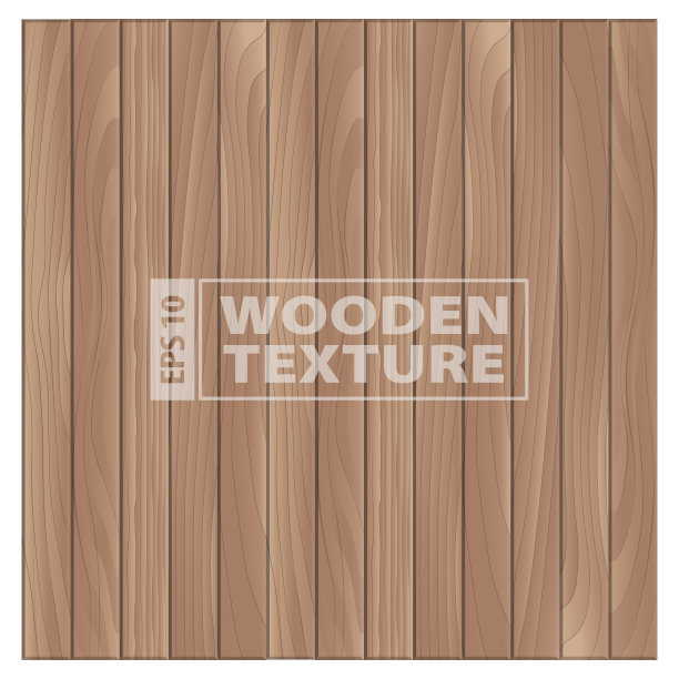 一套逼真的木质纹理背景。每股收益向量图片下载