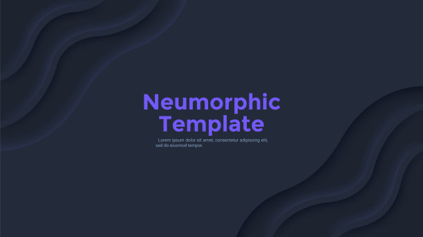 无对称背景或海浪背景。抽象暗纸黑色设计模板与波纹几何元素。最小矢量插图的公司网站，业务演示。图片下载