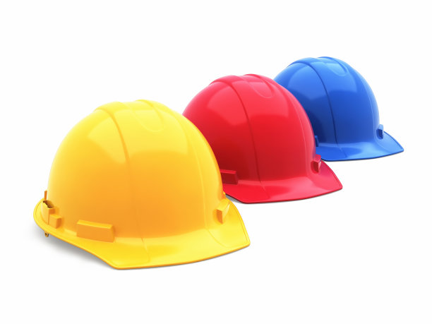 彩色安全帽图片下载