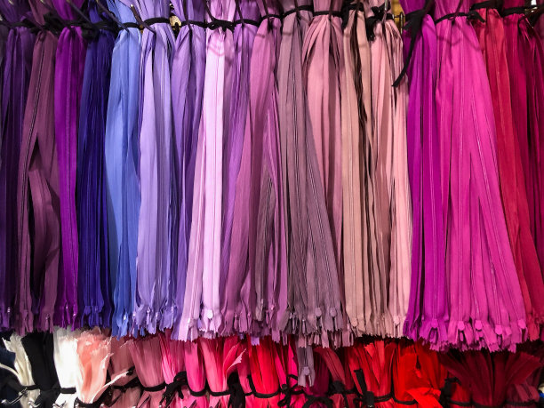 各种颜色的拉链图片下载