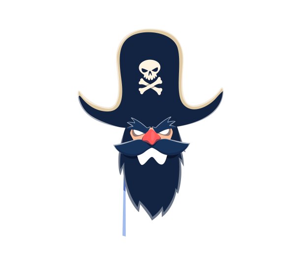 海盗嘉年华照相馆的海盗水手面具图片下载