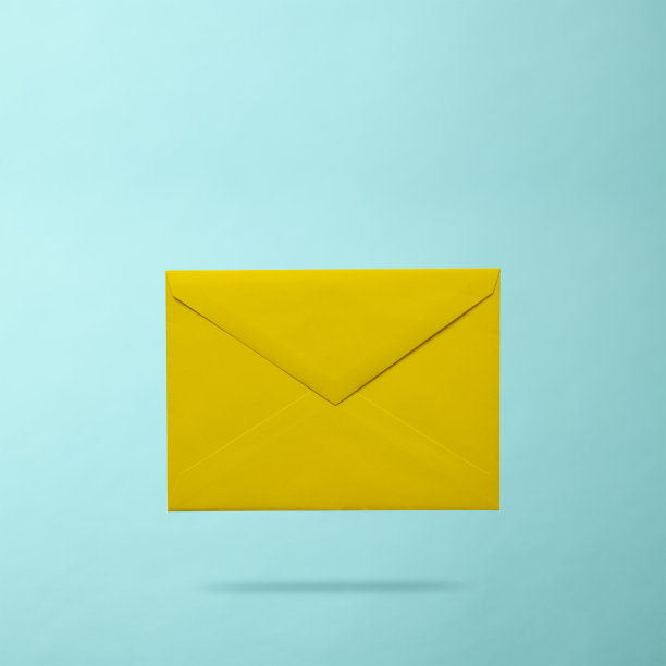 电子邮件通知浅蓝色背景图片下载