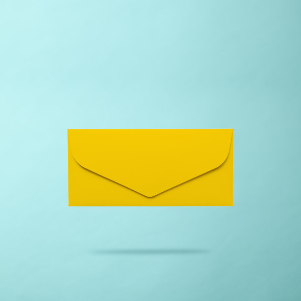 电子邮件通知浅蓝色背景图片下载