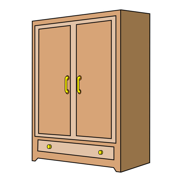 衣橱矢量图图片下载