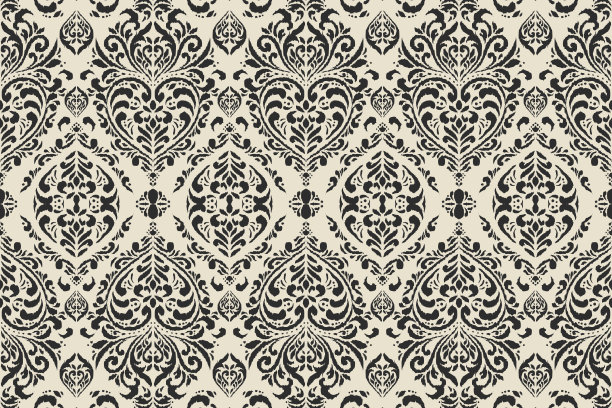 伊卡特部落印第安人无缝图案。民族阿兹特克织物地毯曼陀罗装饰本土波西米亚纹样纺织品。几何非裔美国东方传统矢量插图。刺绣的风格。图片下载