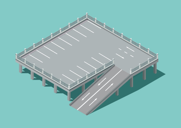 等距停车区图片下载
