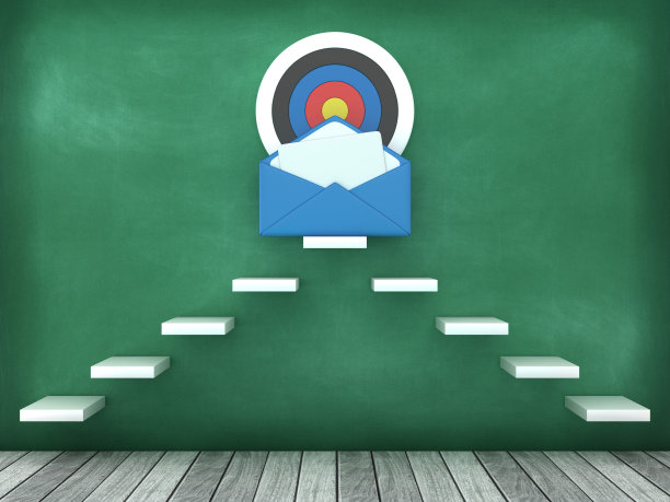 步骤和目标的3D信封图片下载