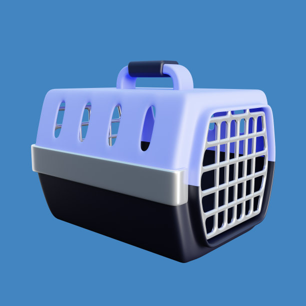宠物载体笼3D渲染图片下载