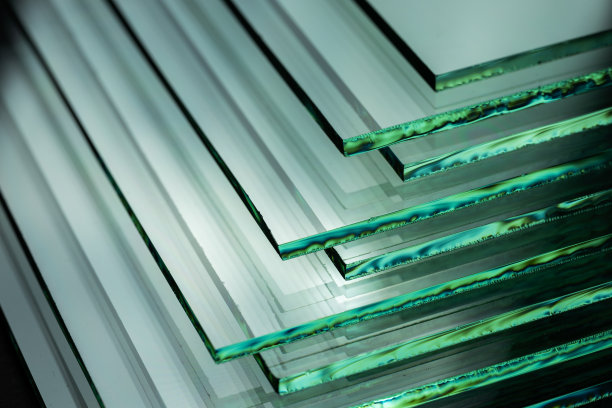 玻璃厂生产各种厚度的透明玻璃图片下载