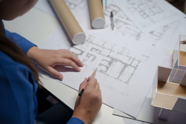 建筑设计创意项目商业建筑建筑constructionÂ工业工程成果规划设计蓝图生态图片下载