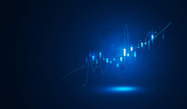 策略，股票图，财务图，分析，市场交流，增长业务，技术背景，货币图，贸易，投资或数字进步，烛台，金融数据，全球成功。图片下载