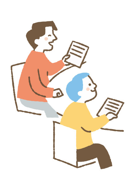 两个人参加一个会议图片下载