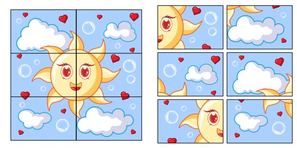 孩子的游戏。收集一张照片。儿童益智益智游戏。图片下载