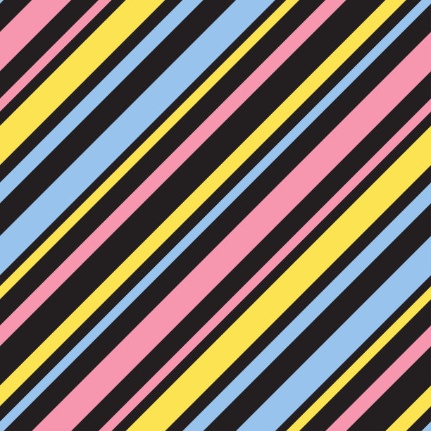 彩色背景织物图案条纹平衡条纹图案可爱垂直彩色花式粉彩条纹彩色礼盒条纹对称织物图案插画壁纸。图片下载