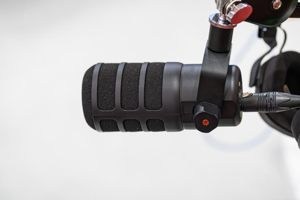 专业麦克风特写图片下载