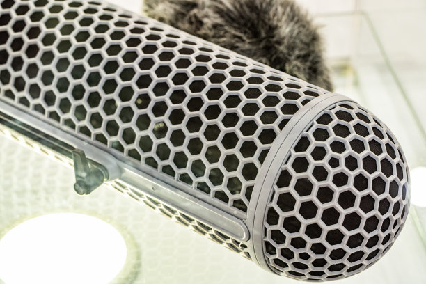 专业麦克风特写图片下载