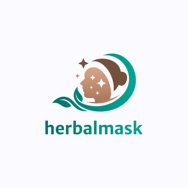 美丽的面部魅力设计向量。水疗和美容诊所符号模板图片下载