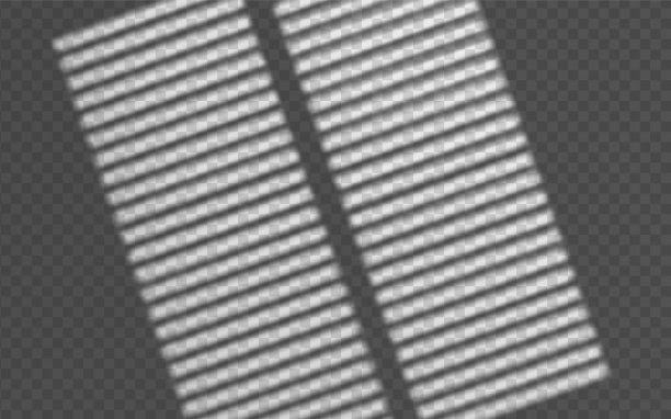 盲隔离透明背景的光影叠加。从jalousie的阴影。图片下载