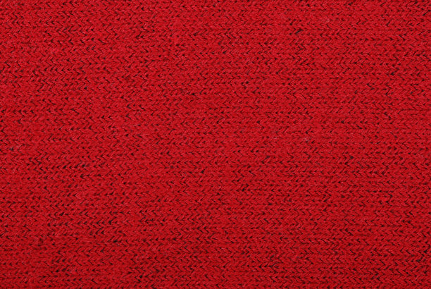 特写红色纹理织物布料，纺织品背景。图片下载