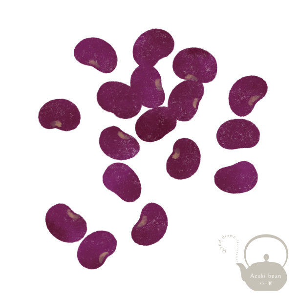 红豆水彩画图片下载