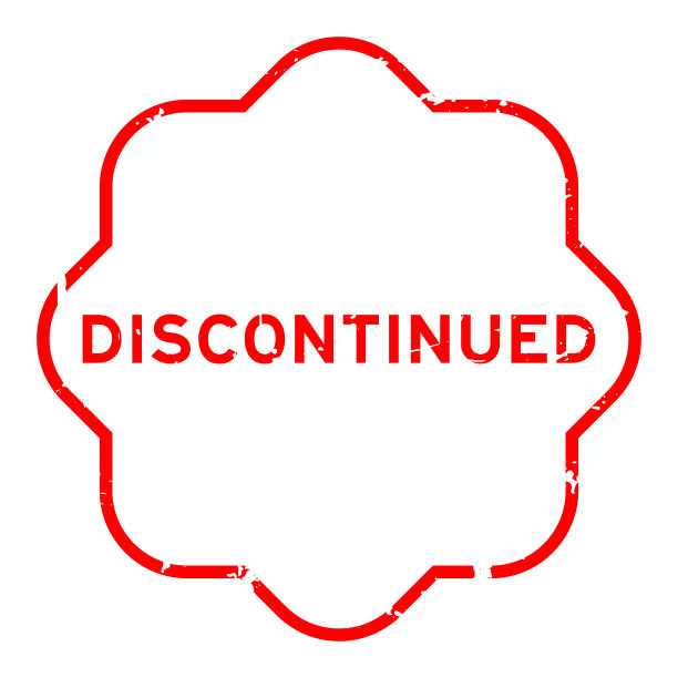 垃圾红色停产字橡胶印章在白色背景图片下载