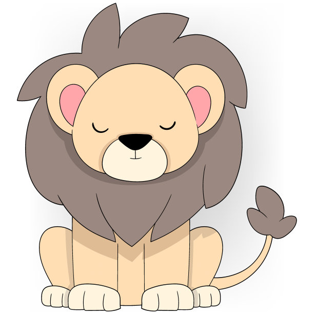 野生动物插画图片下载