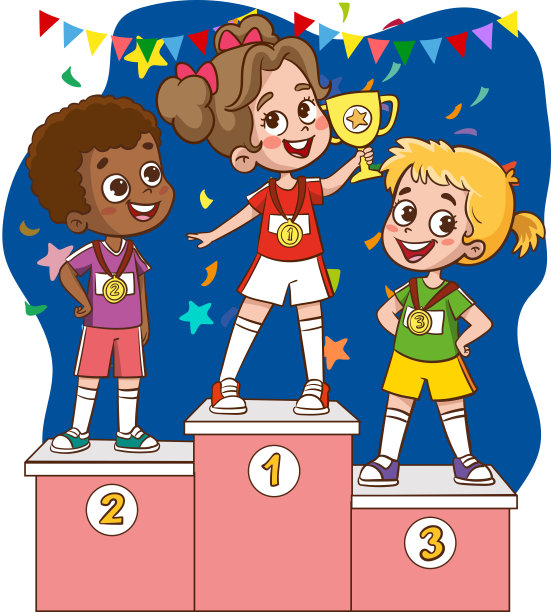 小孩子和朋友们一起唱歌跳舞图片下载