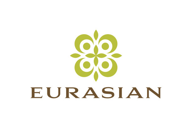 欧亚标志模板抽象图案织物装饰图片下载