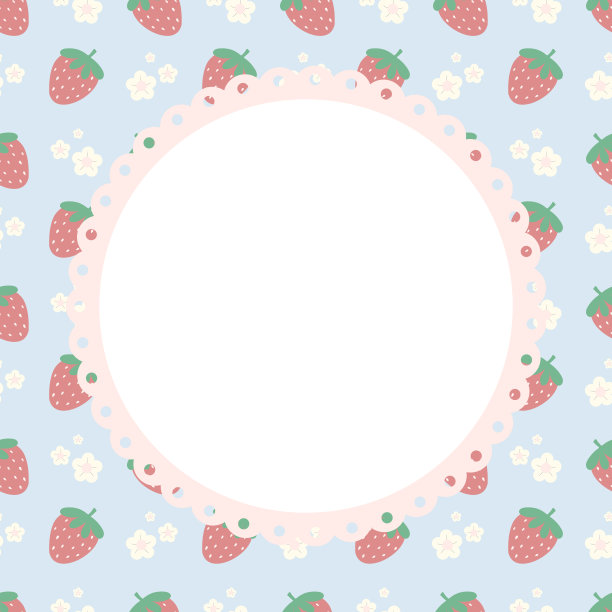 可爱的卡哇伊框架记事本备忘录垫和海报与花卉图案背景图片下载